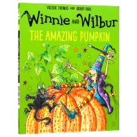 Milu WINNIE WILBUR ฟักทองที่น่าทึ่งสมุดวาดภาพระบายสีสำหรับเด็กหนังสือภาษาอังกฤษดั้งเดิม