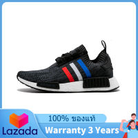 [Warranty 3 Years] ADIDAS ORIGINALS NMD TRI COLOR STRIPES BLACK Mens and Womens RUNNING SHOES BB2887 รองเท้าวิ่ง รองเท้ากีฬา รองเท้าผ้าใบ The Same Style In The Store