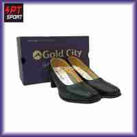 GOLDCITY รองเท้าคัชชูผู้หญิง  รองเท้านักศึกษา รุ่น C014 สีดำ