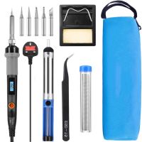 2023 New S6-B2 Solder Set 80W 220V Soldering Iron Temperature Adjustable Welding Solder Iron Rework Station Soldering Iron Set