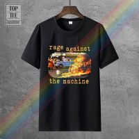 Rage Against The Machine Ratm92 Audioslave Lock Up Clawfinger เสื้อยืดสีดำใหม่ขนาด6XL 5XL