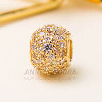 แพนดอร่าเวทมนตร์ PANDORAˉ Charm Pandoraˉ Shine Luxury Gold Pavé Beads 767052CSY