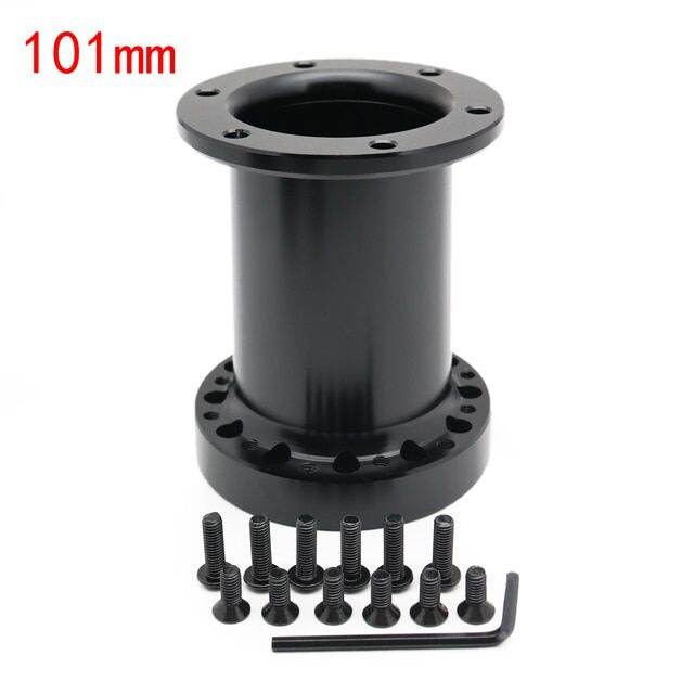 Black Spacer Adapter Kit Boss Hub Wheel Steering MM 13/51/76/101/128
