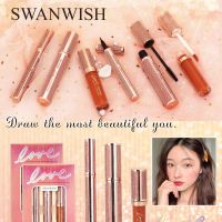 SW9004 ลิปกลอส SWANWISH เซ็ทเครื่องสำอาง ลิปกลอส มาสคาร่าและอายไลเนอร์ ลิปสติก ลิปสวยติดทนนาน ?