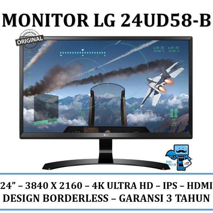 LCD Monitor LED LG 24UD58-B 24 Inch - Class 4K UHD IPS LED Monitor ...