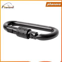 Phenovo คาราบิเนอร์สกรูล็อคสำหรับปีนเขา30KN ได้รับการรับรองจากน้ำหนักเบา