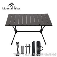 hyfvbu◑✤  Aluminum Alloy Camping Folding Table BBQ Outdoor Tables Retractable Tourist