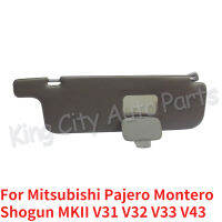 CAPQX สำหรับ Mitsubishi Pajero Montero Sho MKII V31 V32 V33 V43ภายในรถ Sunvisor Sun Visor Sunshield พร้อมกระจก