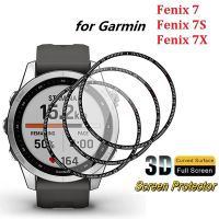 ┅✜✺ 2PCS 3D Curved Soft Screen Protector for Garmin Fenix 7X Smart Watch Full Cover Scratch-Proof Protective Film for Fenix 7S