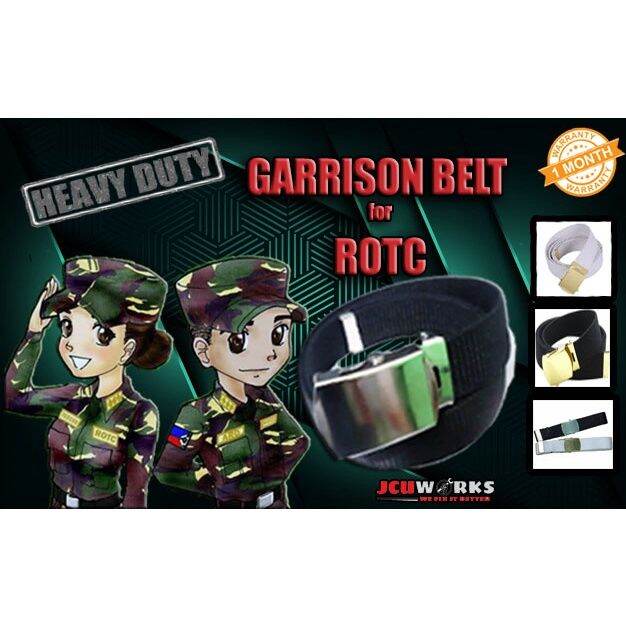 [Garrison] [Belt] for [ROTC] [Special Sizes] | Lazada PH