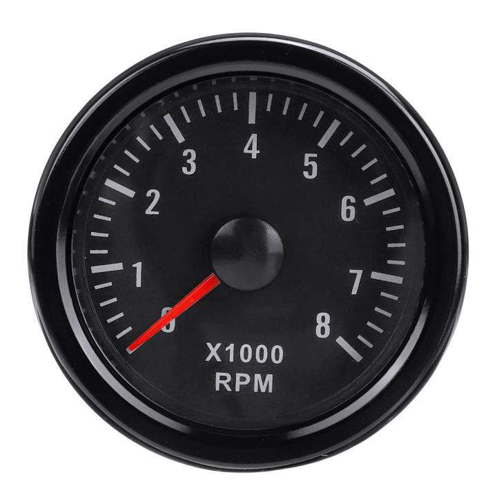 12V For Diesel Motor Engine 52Mm 08000 RPM (On Dash) Electrical