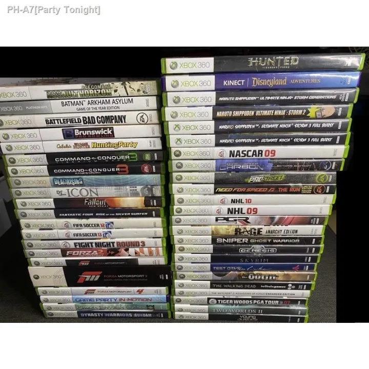 A7 Xbox 360 NTSC/US locked region Original games | Lazada PH