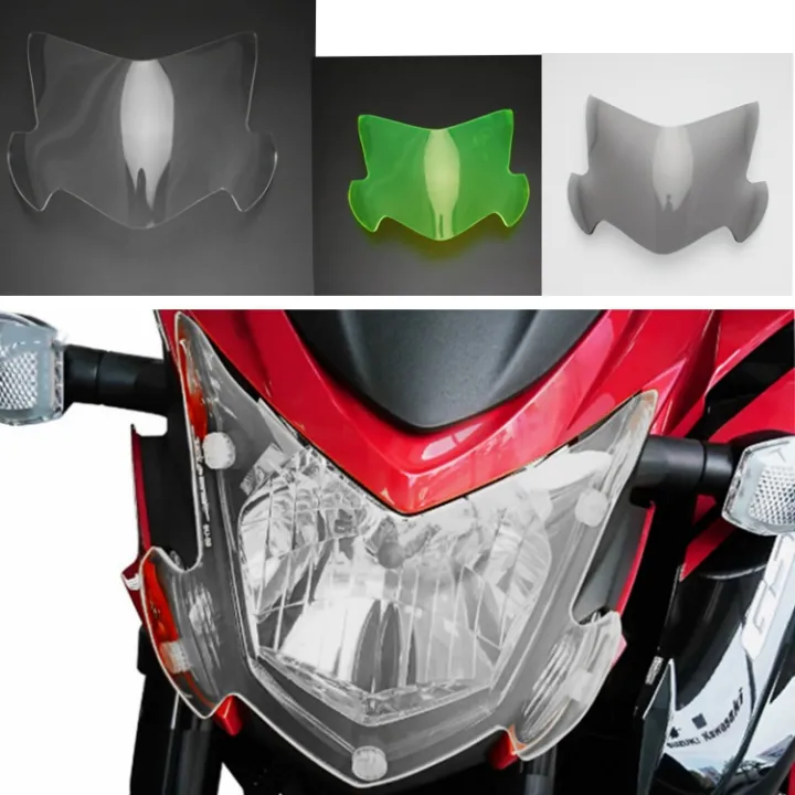 Motorcycle Headlight Guard Head Light Shield Screen For SUZUKI GSXS750