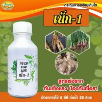 เน็ก-1 (ขนาด 500 cc) แตกรากแตกใบใหม่ ขยายลำต้น ทำให้ติดดอกออกผลมากขึ้น ป้องกันเชื้อรา นุชฟอร์ไลฟ์