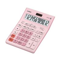 Calculator เครื่องคิดเลข Casio รุ่น GR-12C-PK สีชมพู