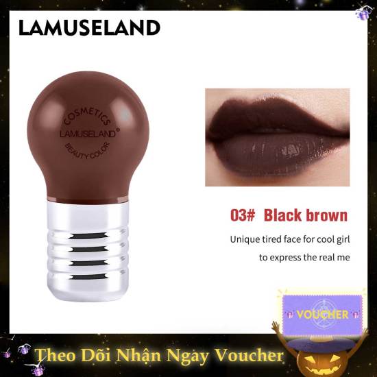 Lamuseland son môi dạng lỏng 12 màu, đèn bền và đẹp sáng tạo, môi bóng - ảnh sản phẩm 1