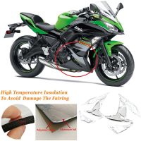 Motorcycle Pre-Cut Heat Shield Fairing Melting Protection Fit For KAWASAKI NINJA650 NINJA 650 2017-2019