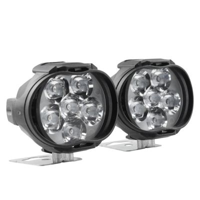 2Pcs Ebike 9 LED Light Electric Bike Headlight Waterproof for Electric Bicycle Motorcycles Front Light