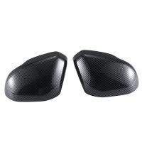 Car Carbon Fiber Rearview Side Glass Mirror Cover Trim Frame Side Mirror Caps for Honda CR-V CRV 2022 2023 Car Styling