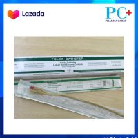 (พร้อมส่ง)สายสวนปัสสาวะ 2 ทาง FOLEY CATHETER เบอร์18 (1เส้น)