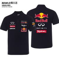 （all in stock）  2023 NEW -F1 Racing Suit Short Sleeve Polo Shirt Red Bull Team 21 New Racing Suit Employee Uniform Custom Half Sleeve T-Shirt Top(FREE NAME LOGO CUSTOM)