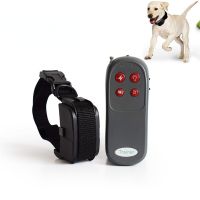 Electric Dog Training Collar 250M Remote Control Bark Deterrents Help Training And Behavily Multifunctional Warning LED Light