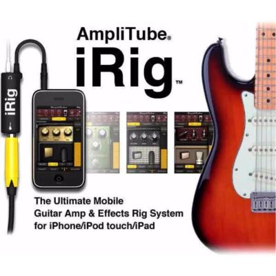 ( Wowww+++ ) iRig AmpliTube Effect Guitar อุปกรณ์เพิ่มเอฟเฟคเสียงต่อกีต้าร์ กับ iphone (Black) ราคาถูก อุปกรณ์ ดนตรี อุปกรณ์ เครื่องดนตรี สากล อุปกรณ์ เครื่องดนตรี อุปกรณ์ ดนตรี สากล