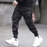 ISurvivor 2023ผู้ชาย Casual Multi-Pocket Harem Hip Pop กางเกงกางเกง Streetwear Sweatpants Hombre ชายแฟชั่น Cargo กางเกงผู้ชาย