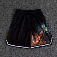 Mens Speckle Tie Dyed Basketball Football Training Shorts Side Pocket Zipper Oversize Shorts Cotton Embroidery Logo High Quality Casual Fashion Shorts