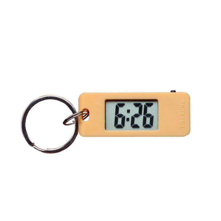 LATDRAGON Super Mini Mute Small Clock Student Study Exam Postgraduate