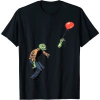 Zombie birthday balloons Adult Clothes T-Shirt, zombie  birthday T-Shirt Fashion Clothing Tops Men