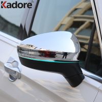 Hans1 Tiguan 2017 2018 2019-2023 Side Door Rear View Rearview Mirror Cover Trim Car Exterior Accessories