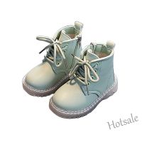 【hot sale】 ❍❀ C19 Childrens Boots 2023 Spring Autumn Ankle Boots Fashion Kids Girls Casual Shoes Top Quality Boys Baby Leather Boots