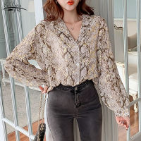 Fashion V-neck Women Blouse Blusa 2021 Autumn Loose Chiffon Blouse y Slim Shirt Office Lady Clothing Chemisier Femme 10310