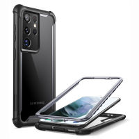 I-BLASON For Samsung Galaxy S21 Ultra Case 6.8 inch () Ares Full-Body Rugged Bumper Cover WITHOUT Built-in Screen Protector