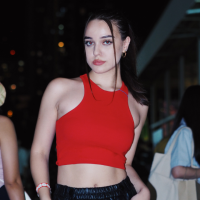 Ultra-Comfort Basic Crop-Top (เสื้อครอป) - RED (READY-TO-SHIP)