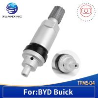 TPMS-04วาล์วยางเซนเซอร์วัดความดันวาล์วสำหรับเปลี่ยนจุ๊บลมยาง Tpms อลูมิเนียม Buick Byd