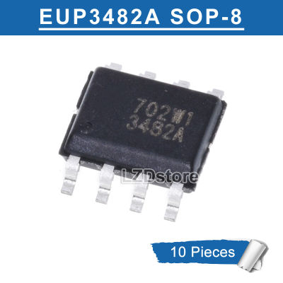10ชิ้น EUP3482A 3482A SOP-8 EUP3482ADIR1 SOP8 SMD 2A/30V Synchronous Step-เครื่องแปลงลง Chip IC แบบใหม่ดั้งเดิม