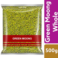 Green Moong / Hesaru Kaalu Whole 500g.           CODE:  NV