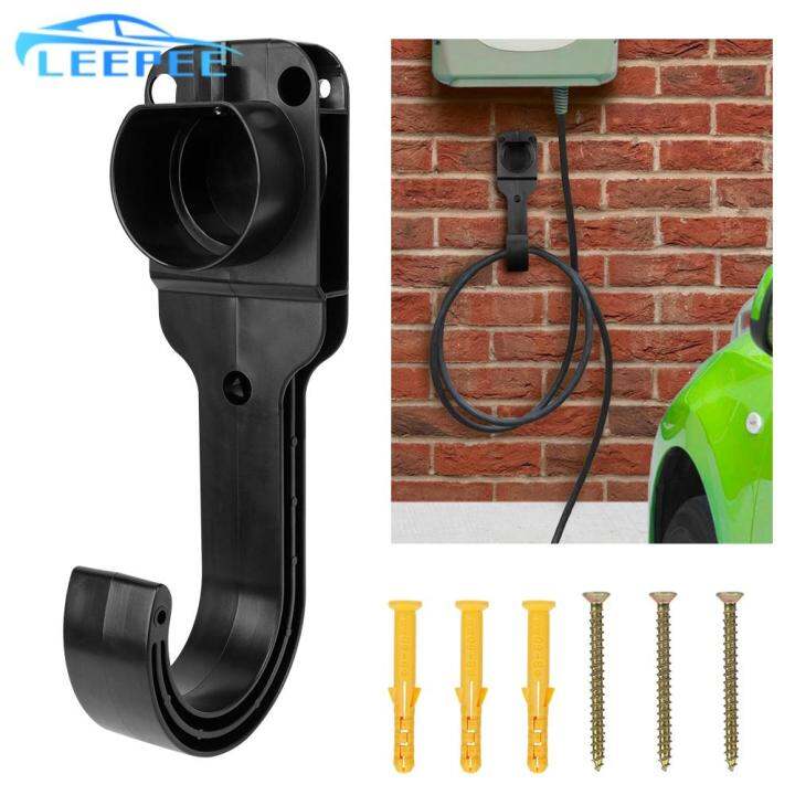 wall-mount-bracket-universal-ev-charger-cable-holder-for-type-2-connector-eu-plug-for-electric-car-charging-gun-head-socket