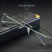 Gọng kính cận khoan titanium VD219