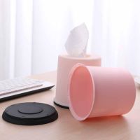 【CW】 Plastic Roll Paper Tissue Storage Car Desktop Napkins Holder