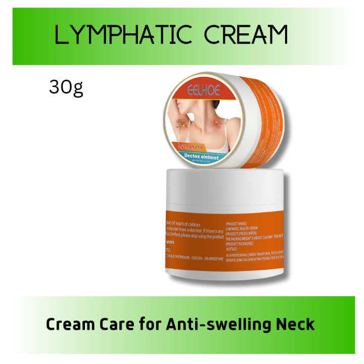 Eelhoe Nodes Medicine Cream Neck Lymph Lymphatic Detox Cream Armpit Lymph Anti Swelling Herbs 