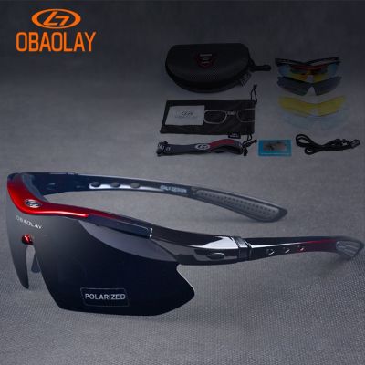【CW】✗  Polarized UV400 Man Cycling Sunglasses Eyewear Goggle Riding Outdoor Fishing Glasses 5 Men 2022