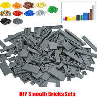 150pcs DIY Thin Figure Building Blocks Smooth 1x1 1x2 2x2 2x4 1x8 Educational Bricks Leduo 14719 87079 2431 4162 For Kids