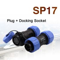 Sp17 Soket Konektor Kabel Aviation 2 3 4 5 7 9 10 Pin Anti Air Ip68 5201945∈