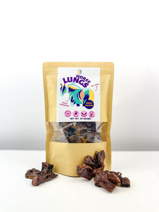All Natural Air dried Horse lung crisps for dogs and cats Lazada PH