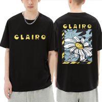 Clairo Sling Double Sided Print Tshirt Clairo Immunity Tees Clairo Summer Tour T Shirt Men Fashion O Collar Loose T-shirts