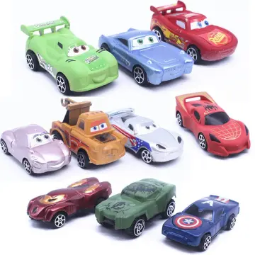  12 Pcs Mini Pull Back Racers Cars, Miniature Car Figurine Toys,  Cake Toppers, Cupcake Decorations : Toys & Games