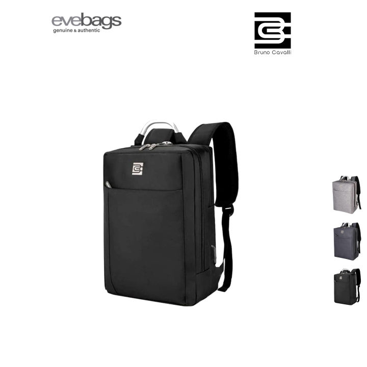 BRUNO CAVALLI Multifunctional Backpack with USB Charging Port ...